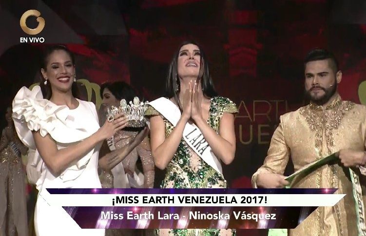 Ninoska Vázquez fue coronada como Miss Earth Venezuela 2017