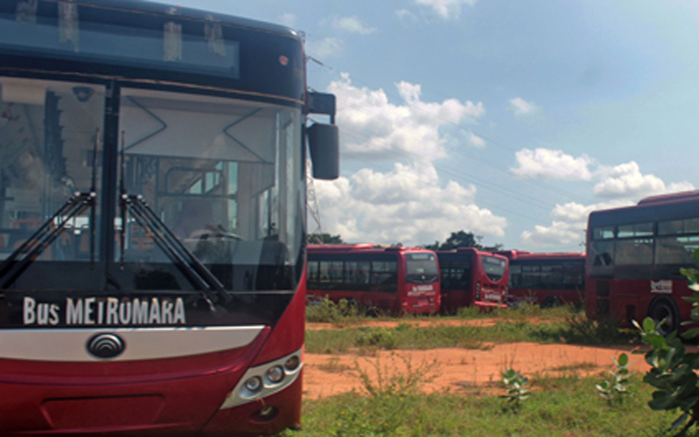 “Canibalizan” metrobuses chinos por falta de repuestos en Zulia
