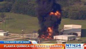 Explosión e incendio en una planta química Arkema en Texas