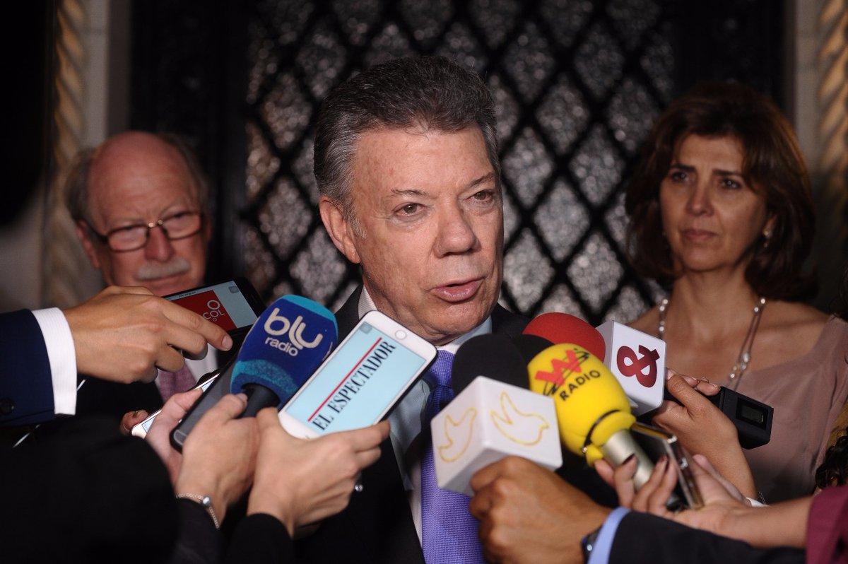 Juan Manuel Santos: Seguiremos buscando transición pacífica en Venezuela