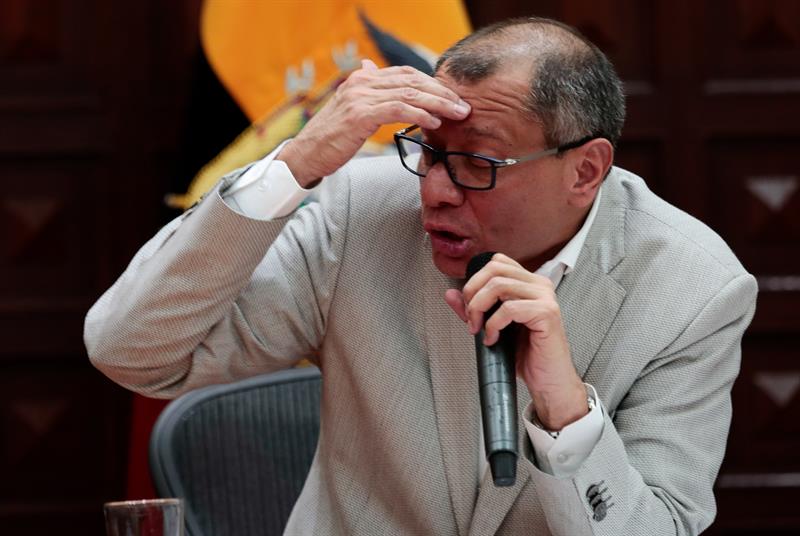 Vicepresidente de Ecuador fue acusado por  asociación ilícita en caso Odebrecht