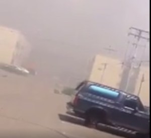EN VIDEO: El momento de terror tras la explosión de una granada en Cavim
