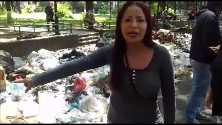 Concejal Aguilera exige al alcalde Rodríguez recoger la basura en Caracas (Fotos)