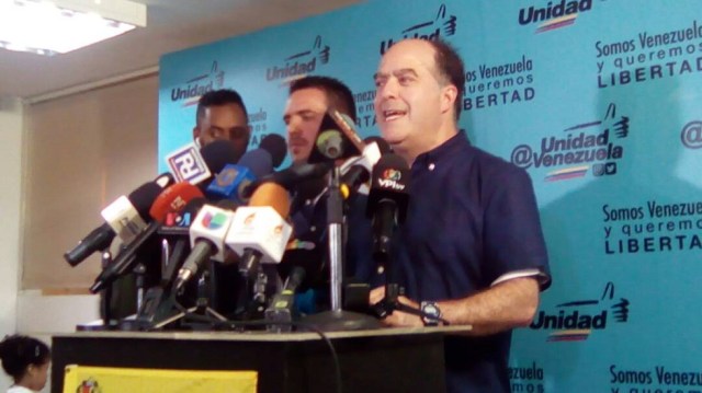 Julio Borges, presidente de la AN y diputado por PJ // Foto @unidadvenezuela 