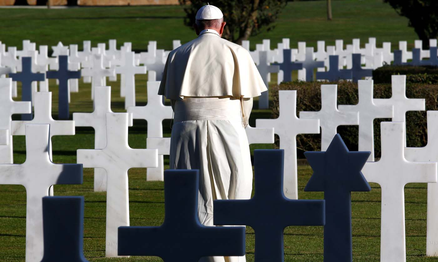 El Papa pide el fin de la guerra, masacre inútil con la que se pierde todo
