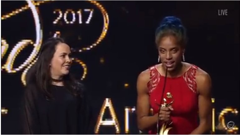 Yulimar Rojas recibió el premio a Mejor Atleta Femenina de América (Fotos)