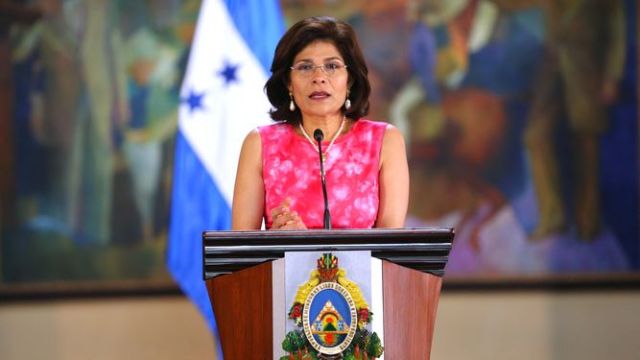 Hilda Hernández, hermana del presidente de Honduras, Juan Orlando Hernández (Foto: prensa.com)