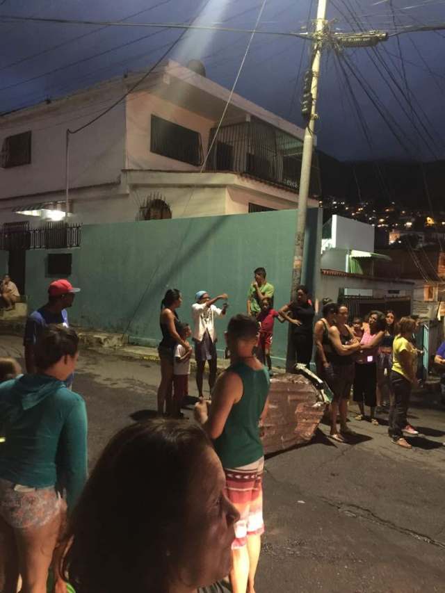 Protesta en Maiquetía 