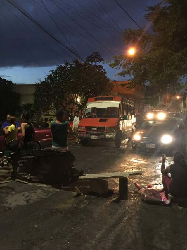 Protesta en Maiquetía 