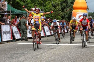 El venezolano Jorge Abreu gana la quinta etapa de la Vuelta al Táchira