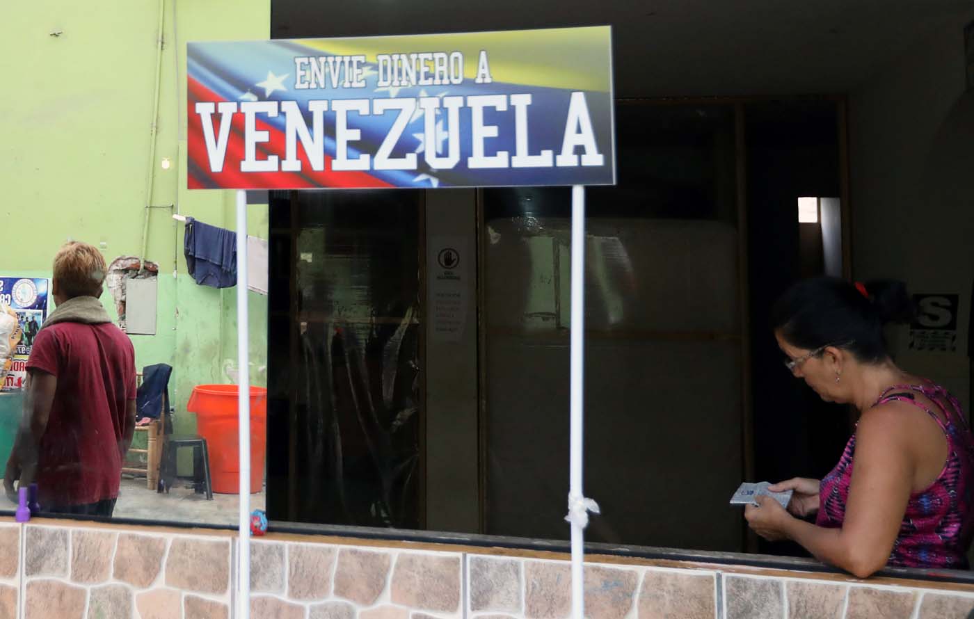 Migrantes venezolanos enviaron más de 3.400 millones de dólares en remesas en 2018