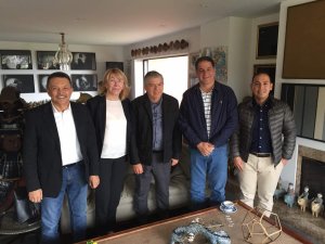 Luis Florido, Luisa Ortega y César Gaviria se reunieron en Colombia