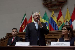 Barboza solicitó al Parlamento Amazónico luchar contra el ecocidio en el Arco Minero