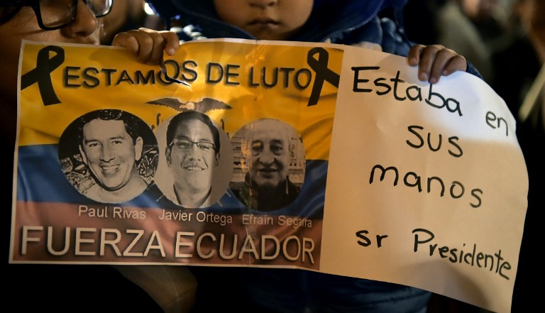 Cacería en la selva: Colombia y Ecuador van tras asesinos de reporteros