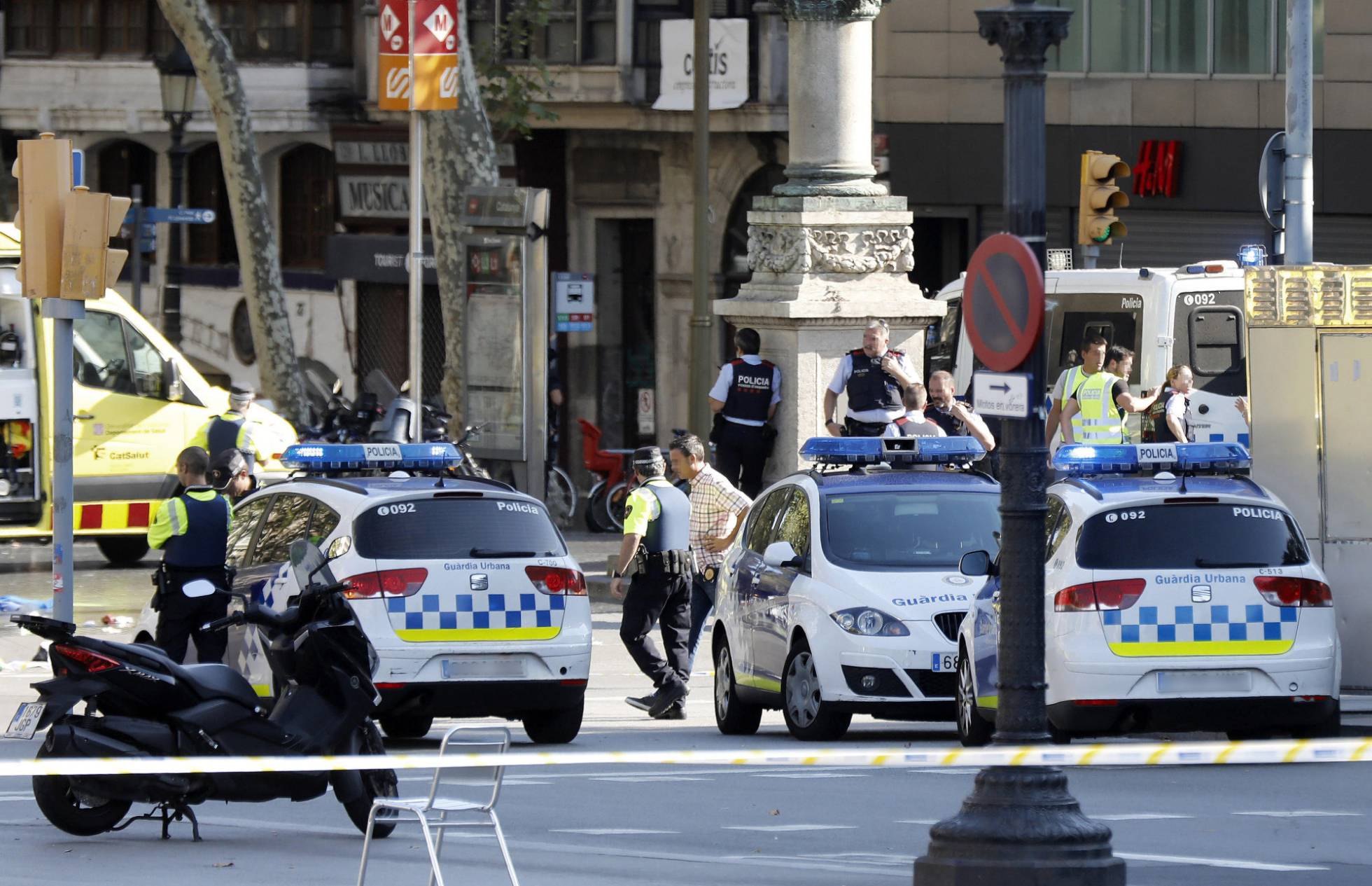 Diez condenados en España por planear atentados en Barcelona
