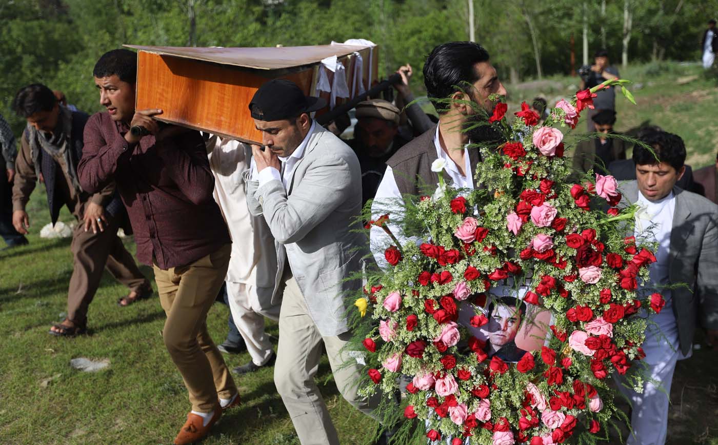 Para los periodistas afganos, la muerte “forma parte del oficio”