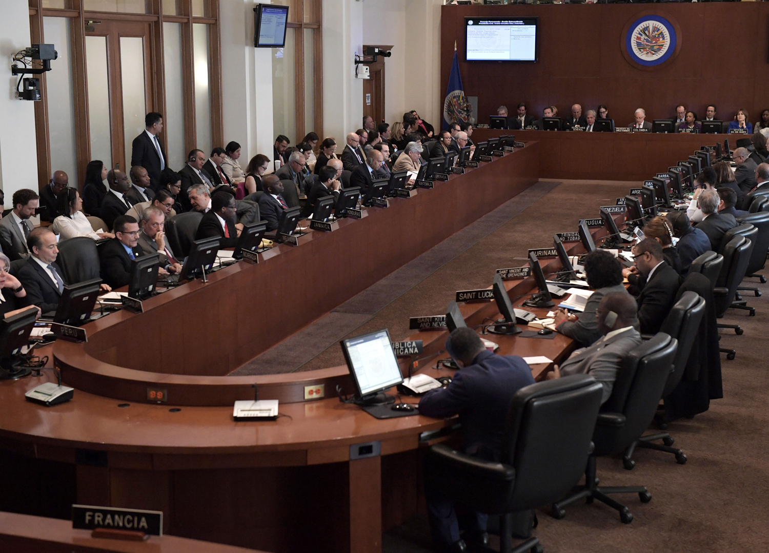 El narcoterrorismo y Venezuela: Temas principales en el Consejo Permanente de la OEA