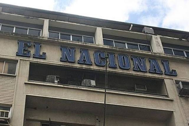 Fachada de la sede de El Nacional, ubicada en El Silencio. Foto: el-nacional.com