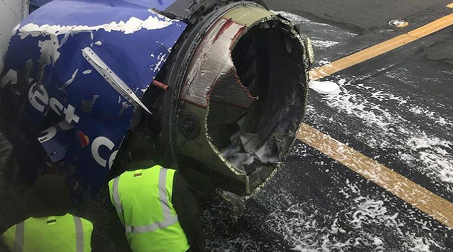 Fabricante de motores de avión acelera inspecciones tras accidente de Southwest