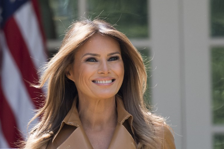 Melania Trump también considera a Kavanaugh un candidato “muy cualificado”