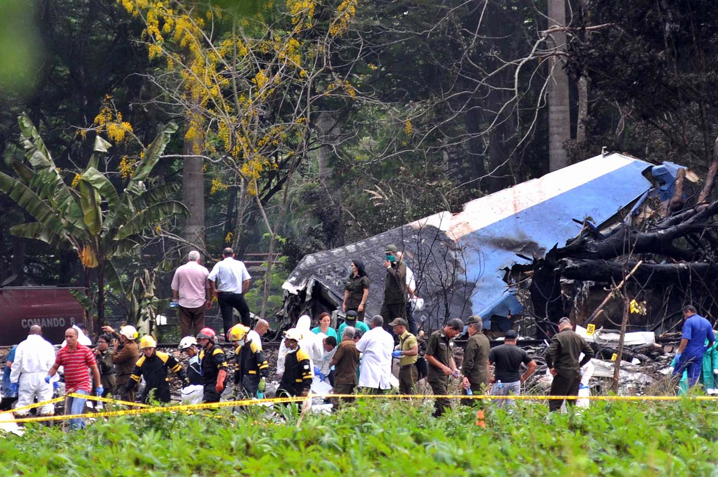 Familiares de las víctimas de tragedia aérea llegan a La Habana