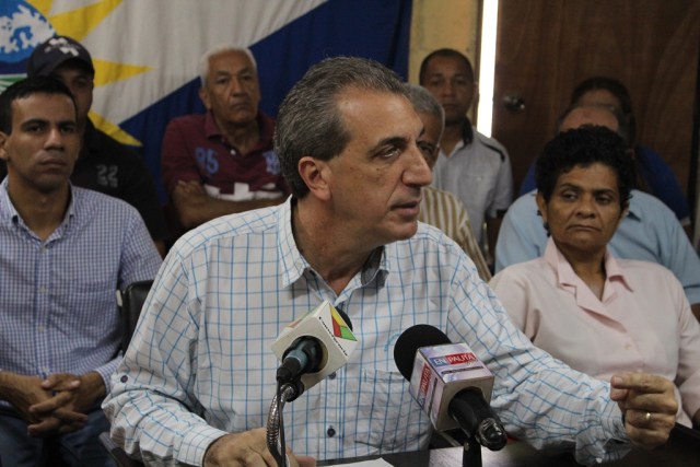 El diputado a la Asamblea Nacional, y representante de la coalición, Biagio Pilieri | Foto: Nota de Prensa