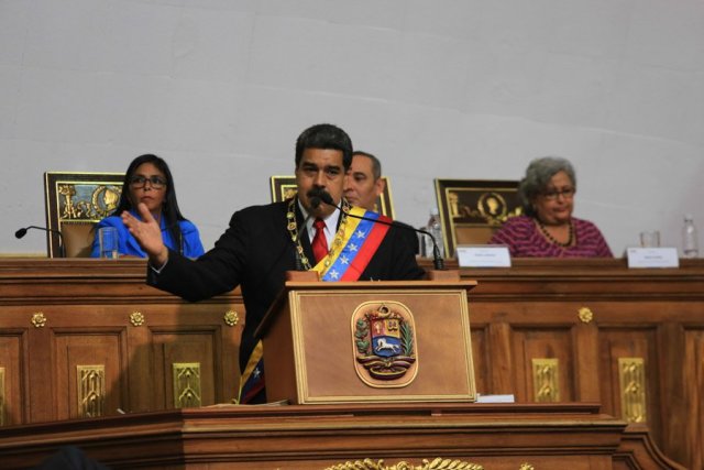 Nicolás Maduro en la ANC // FOTO @PresidencialVen