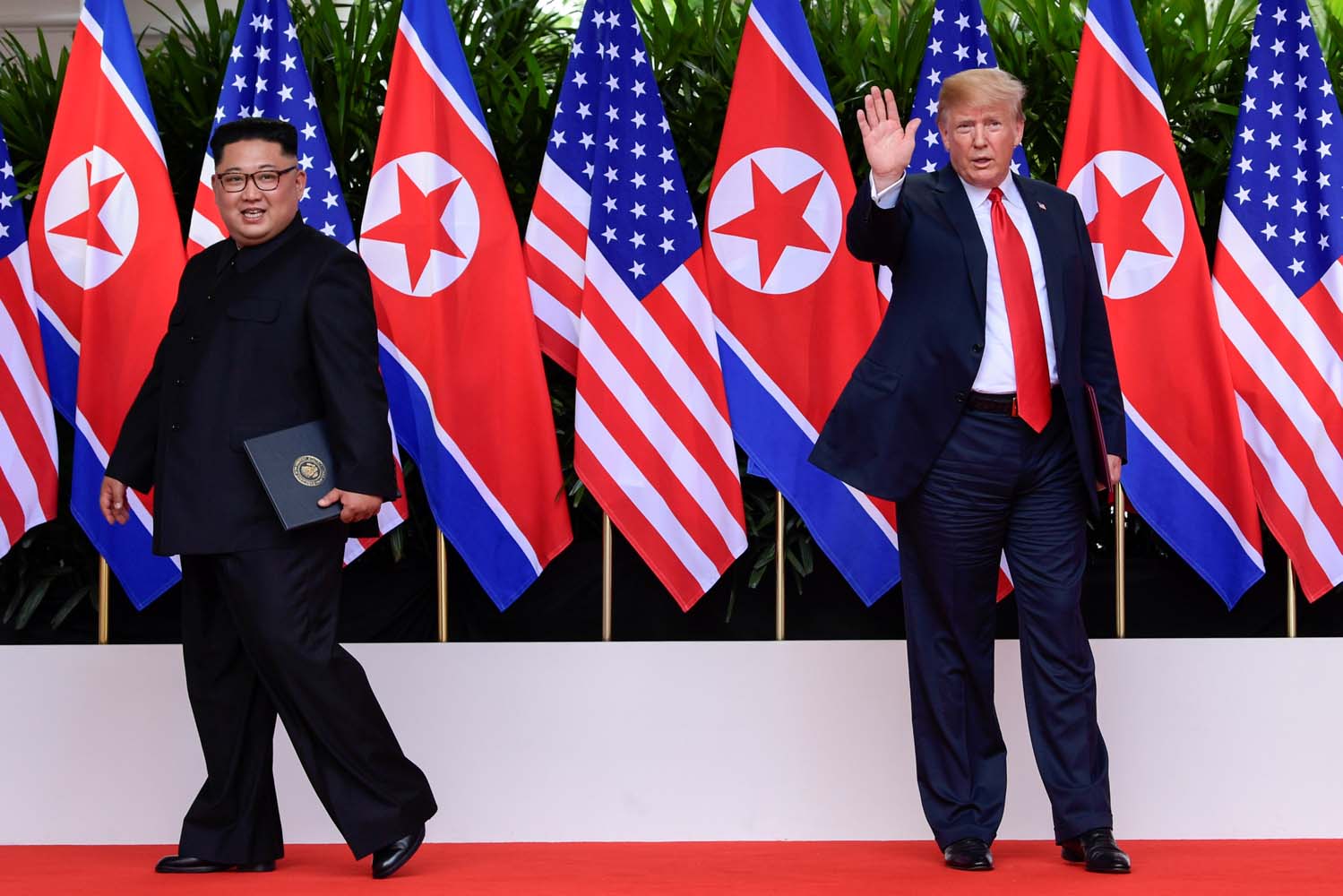 Trump asegura que evitó una catástrofe nuclear tras cumbre con Kim