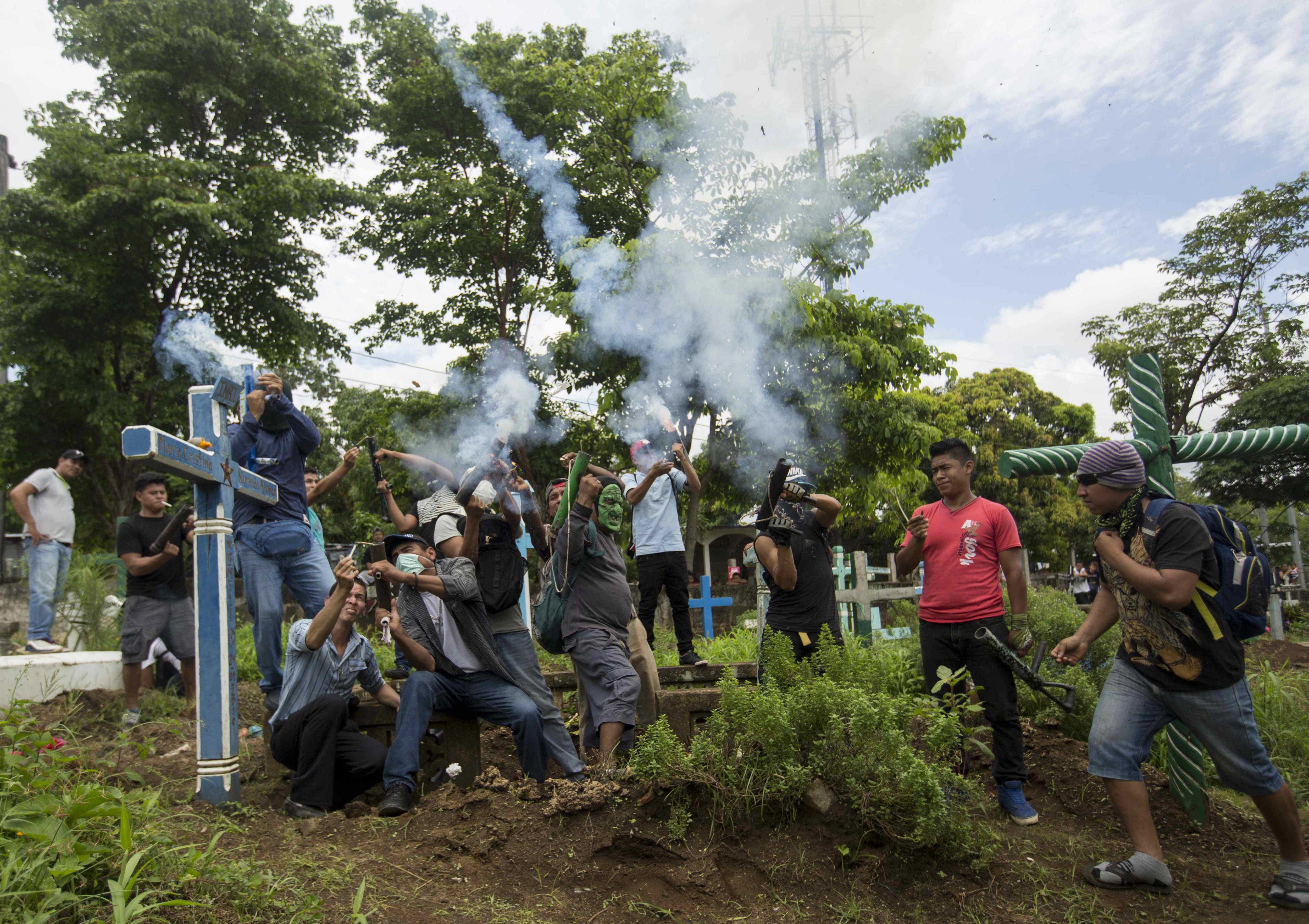La ciudad de Masaya sepultó a otra víctima por las protestas de Nicaragua