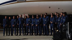 La selección de Brasil aterriza en Sochi soñando con su sexto trofeo