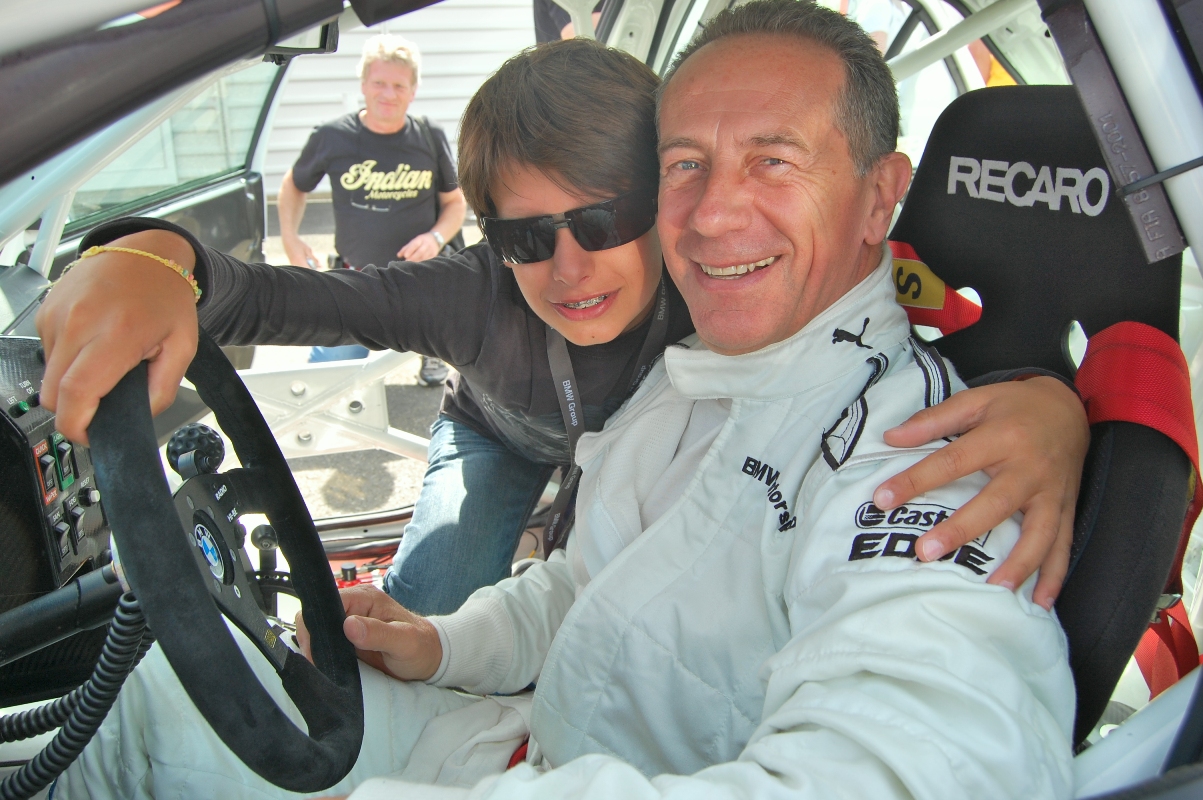 Johnny Cecotto y su hijo Jonathan rivales en Nurburgring