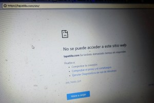 De nuevo… LaPatilla.com bloqueada por Cantv #4Oct