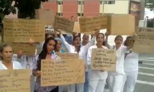 Enfermeras de la Clínica Popular de El Paraíso se unen a la protesta #26Jun (Video)