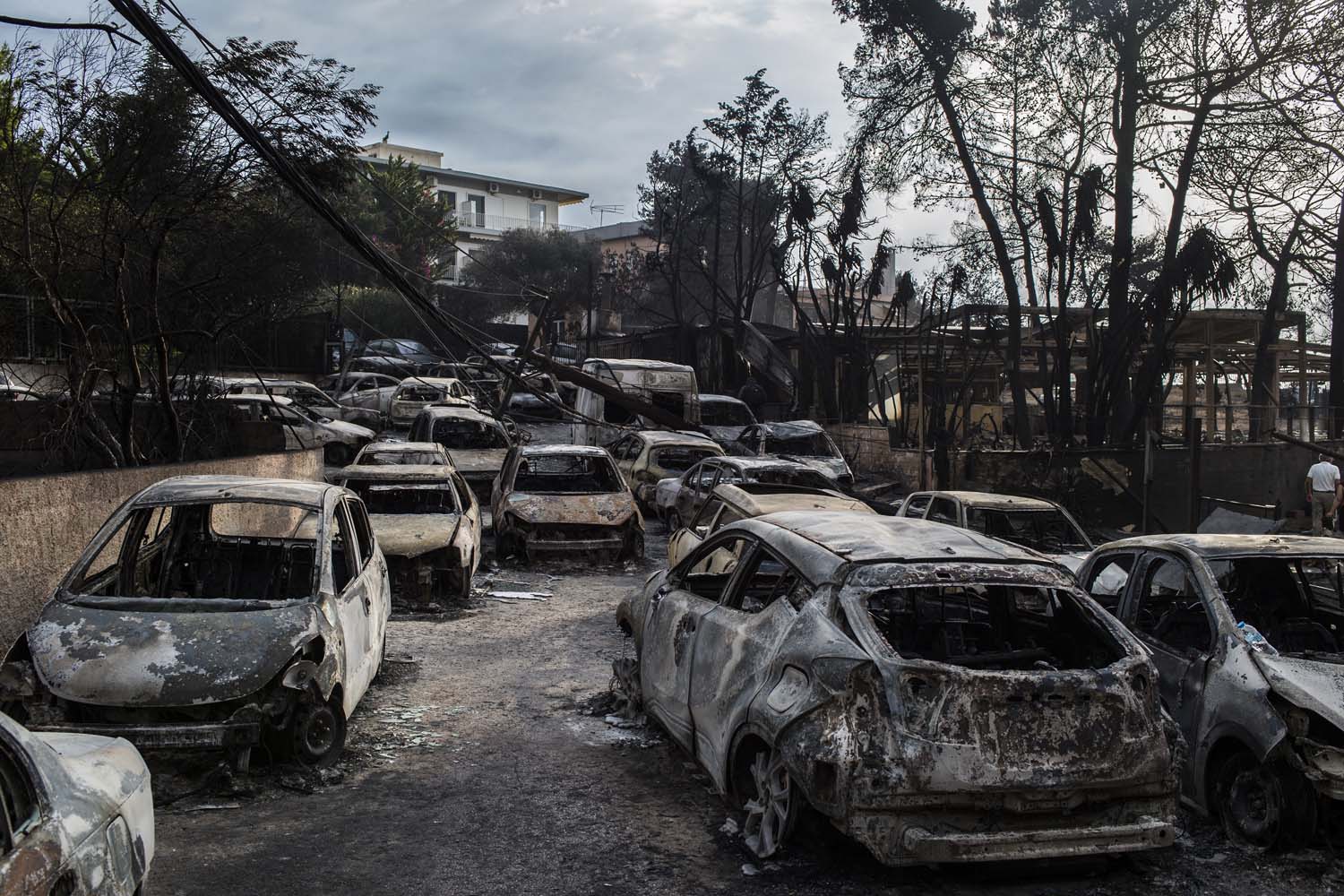 Incendios en Grecia dejan 50 muertos: 26 carbonizados en una casa