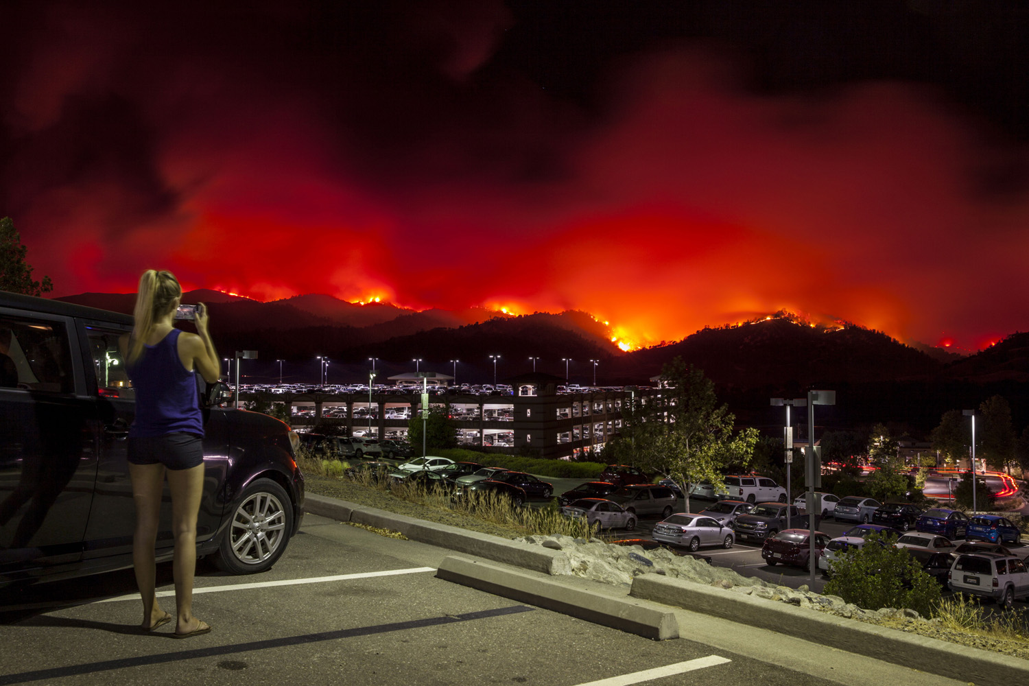 Incendio en California arrasa 18.000 hectáreas en dos días