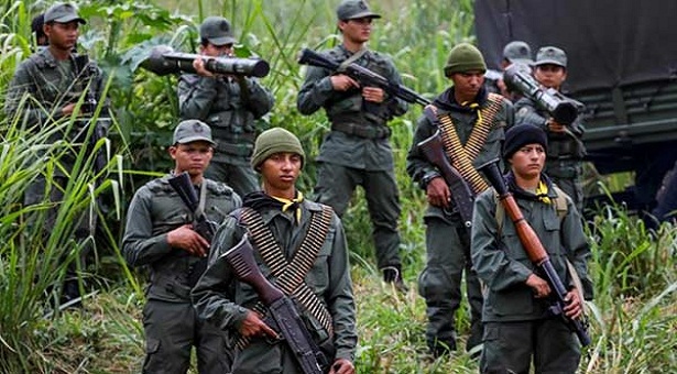 Miembros de las Farc, imagen archivo.