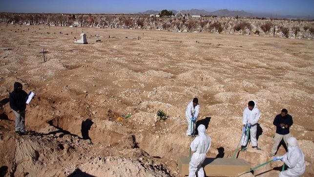 Hallan 199 restos óseos en un rastreo en el estado mexicano de Chihuahua