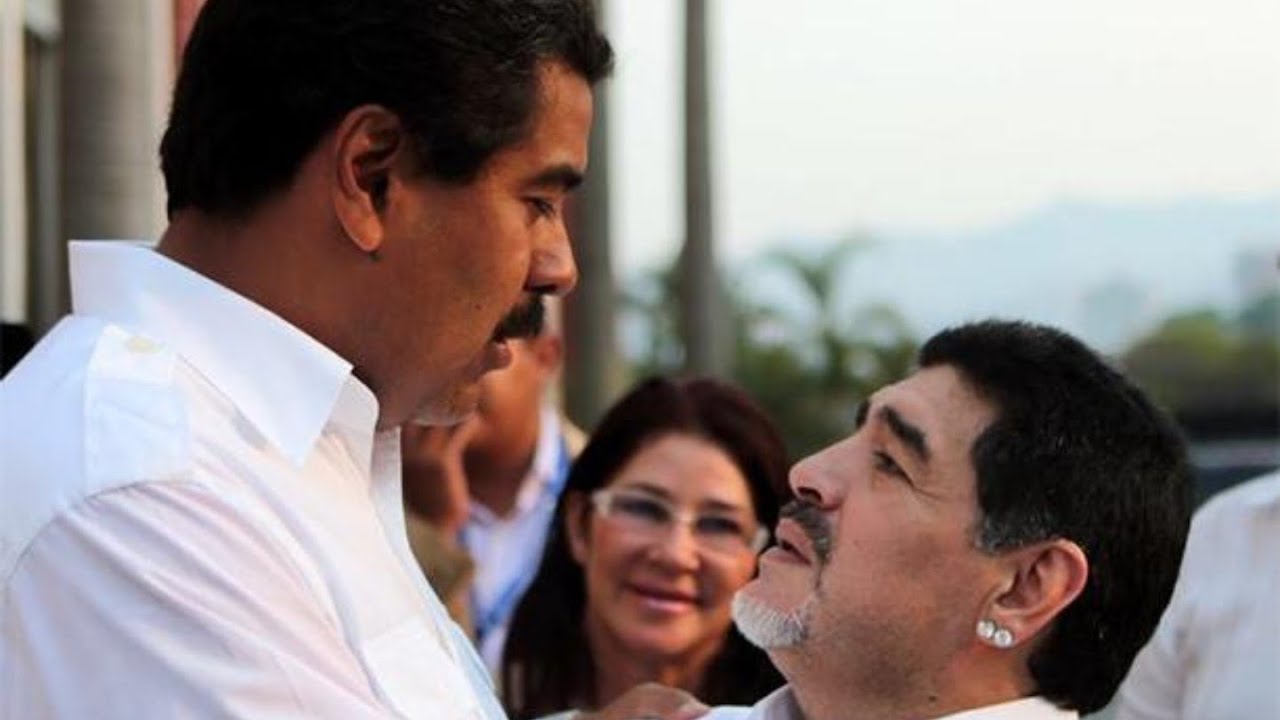 El mensaje chupamedias de Maradona tras el presunto atentado a Nicolás Maduro