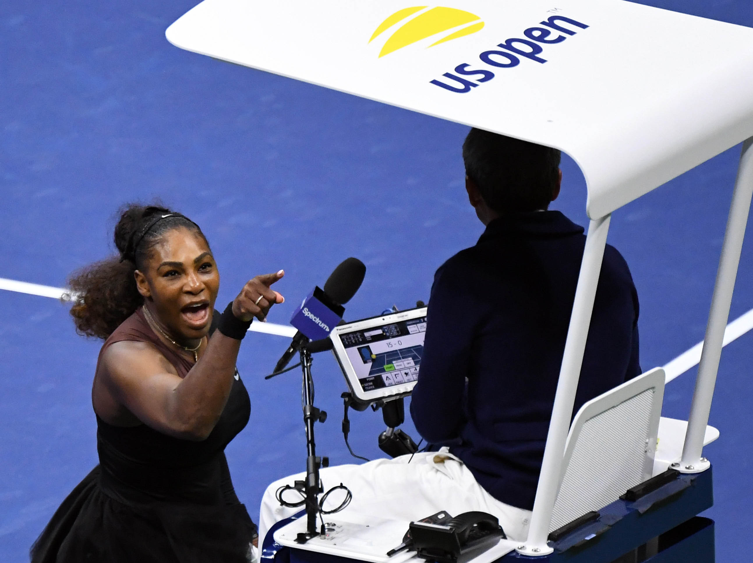 La acción que desató la furia de Serena Williams en la final del US Open