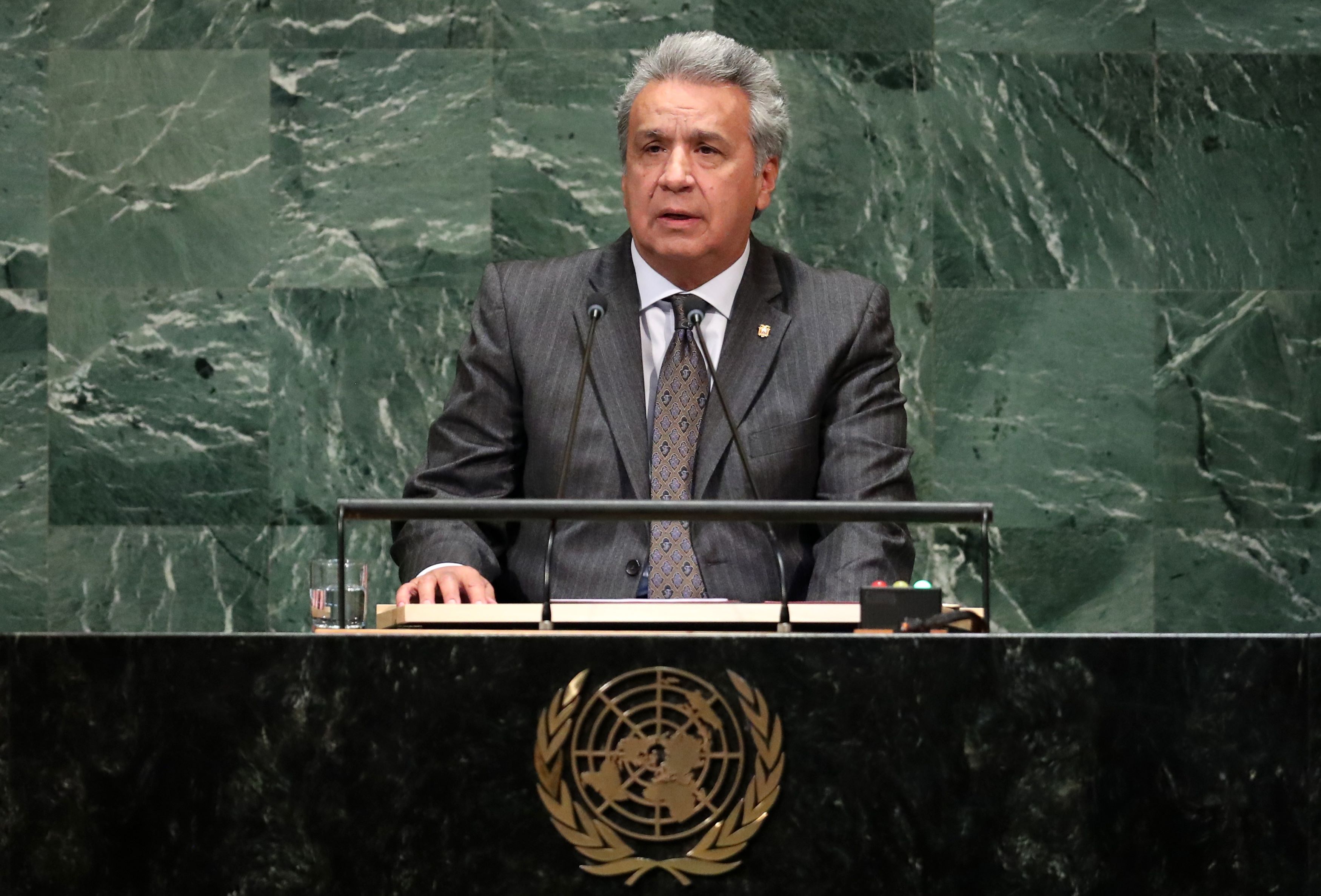 Lenín Moreno hablará de refugiados venezolanos con el alto comisionado de la Acnur