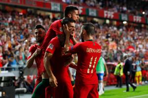 Portugal sin Cristiano le gana a una Italia sin juego