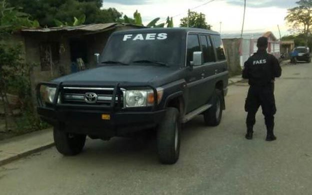 Cuatro funcionarios de la Faes fueron detenidos en Táchira por extorsión