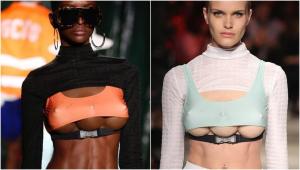 Modelos con tres senos desfilan en la Semana de la Moda de Milán