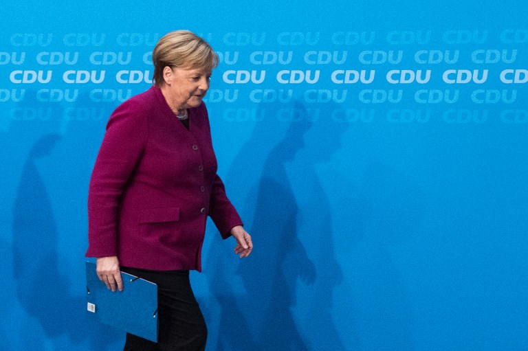 Merkel confirma que dejará de ser canciller de Alemania en 2021