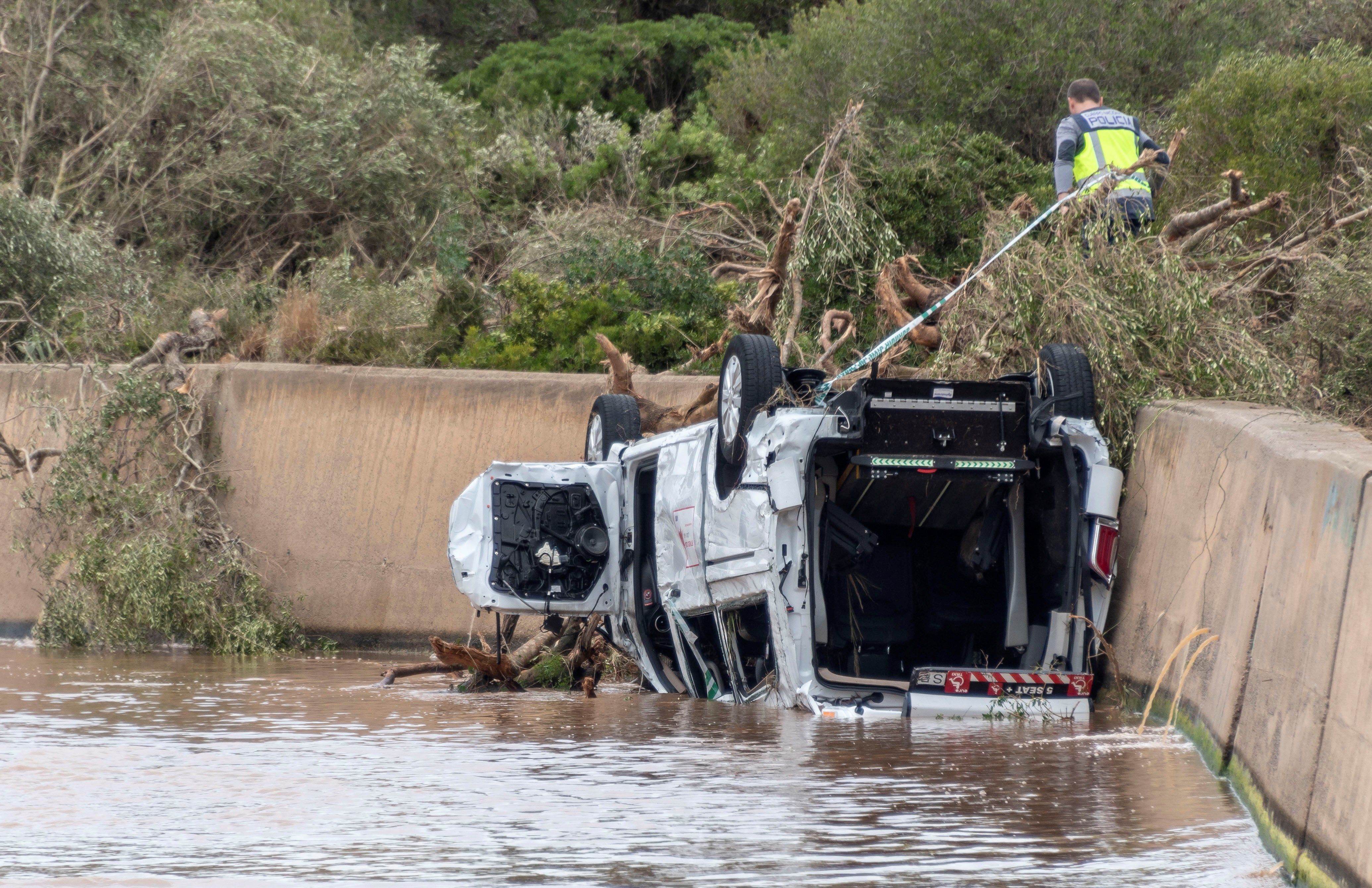 Al menos seis fallecidos por las fuertes lluvias registradas en Palma de Mallorca (Fotos)