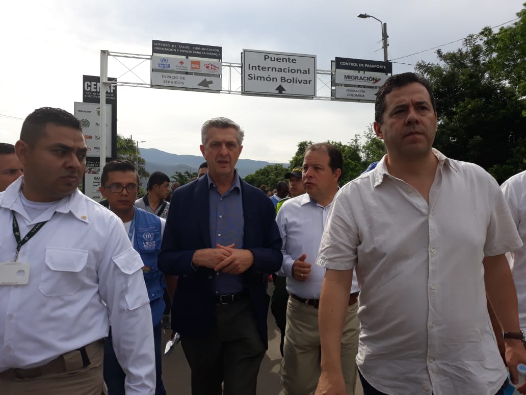 Alto Comisionado de Acnur: He visto la complejidad de la situación migratoria venezolana