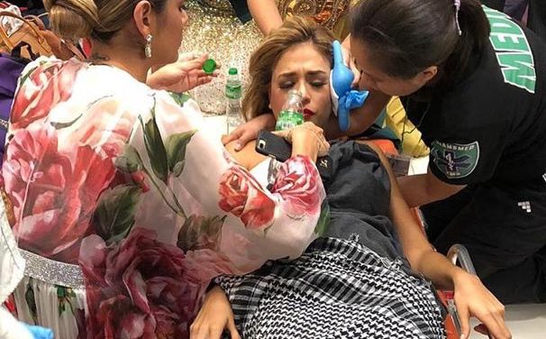 La venezolana Diana Silva sufrió un desmayo que le impidió seguir en la competencia del Miss Earth (fotos)