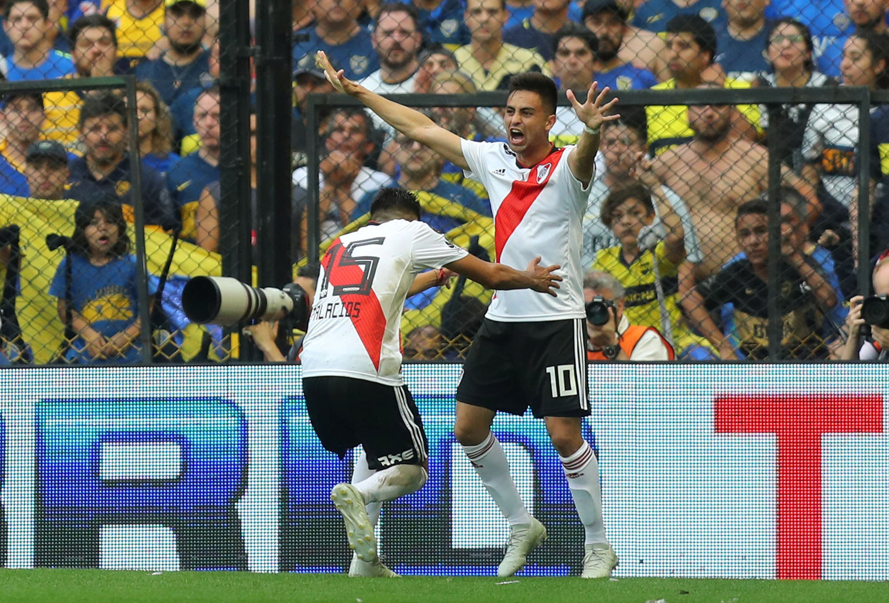 Así llegan los jugadores de River Plate para enfrentar a Boca Juniors en Madrid