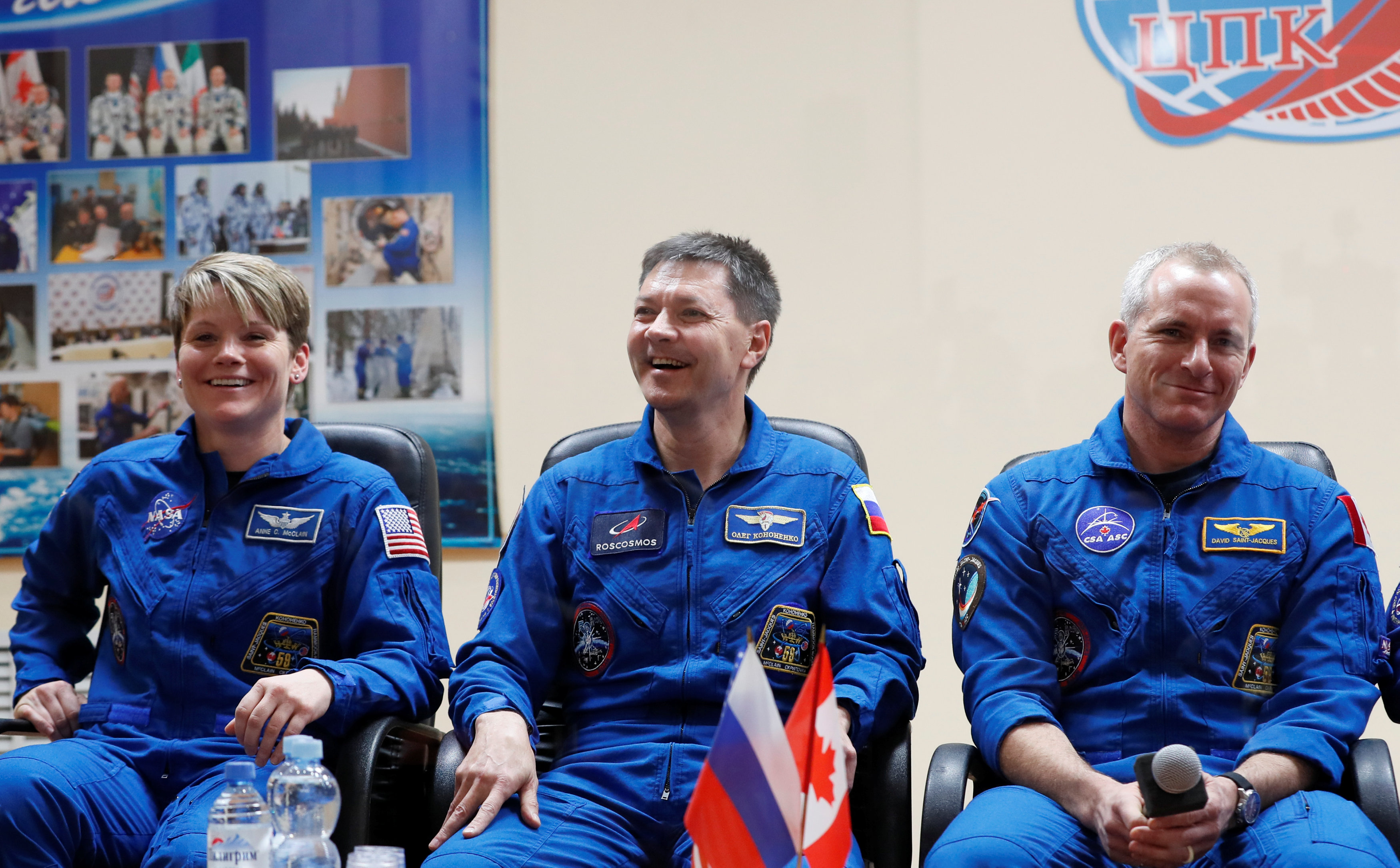 Los astronautas se muestran “confiados” ante primer vuelo tras accidente del Soyuz