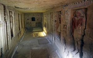 Egipto presentó una tumba antigua única en su clase